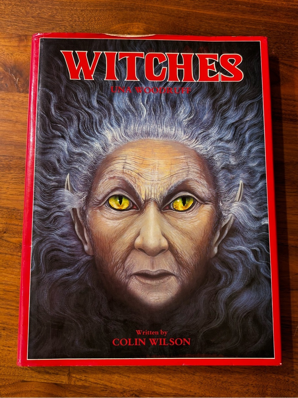 “Witches” by Colin Wilson; 1981 first edition hardcover illustrated book
